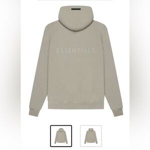 Fear of God Essentials Hoodie in Moss SS21